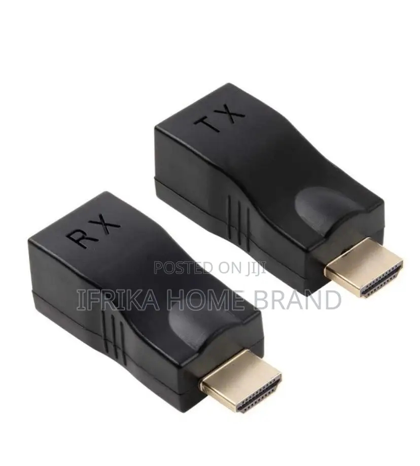 HDMI Extender 30M With RJ45 Adapter (Receiver Transmitter)