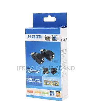 HDMI Extender 30M With RJ45 Adapter (Receiver Transmitter)