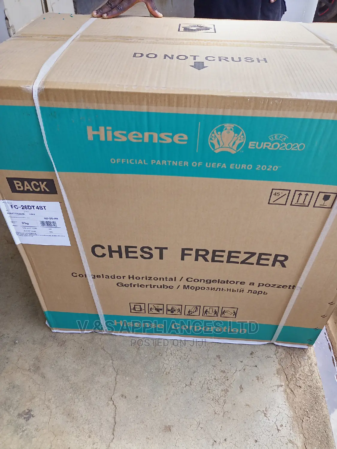 260L Hisense Chest Freezer