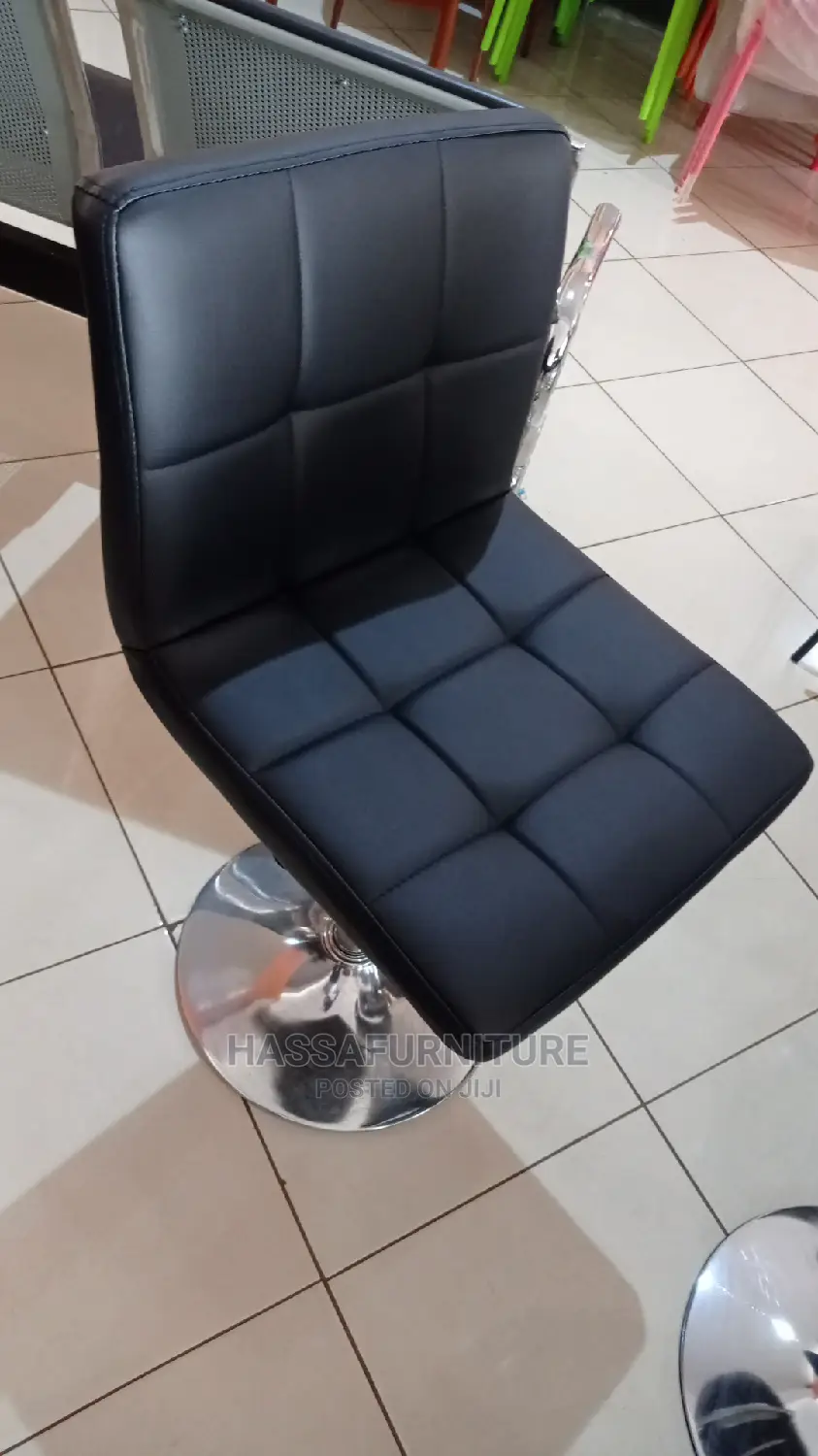 Armless Leather Chair