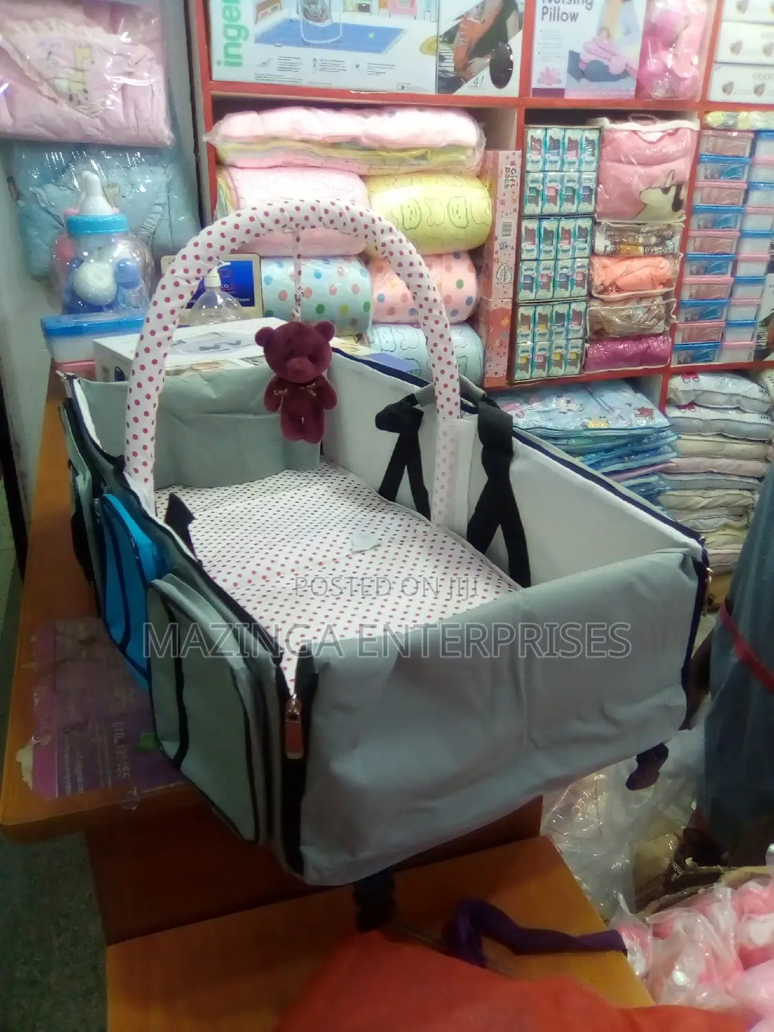 5in1 Multifunction Baby Bag and Bed