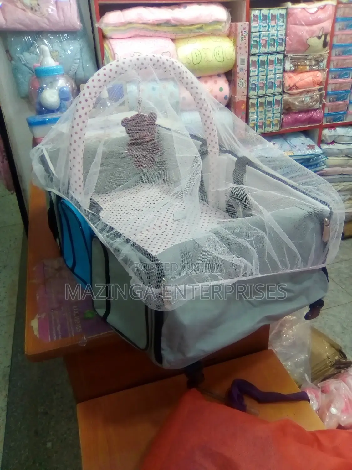 5in1 Multifunction Baby Bag and Bed