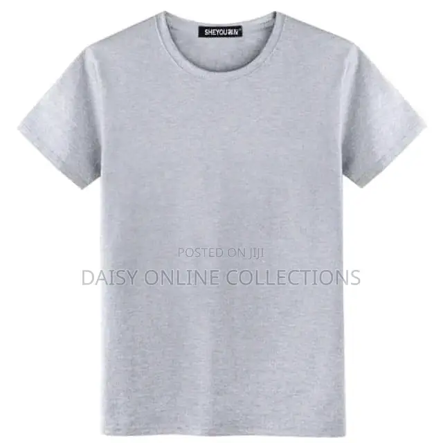 Unisex Plain T_shirt