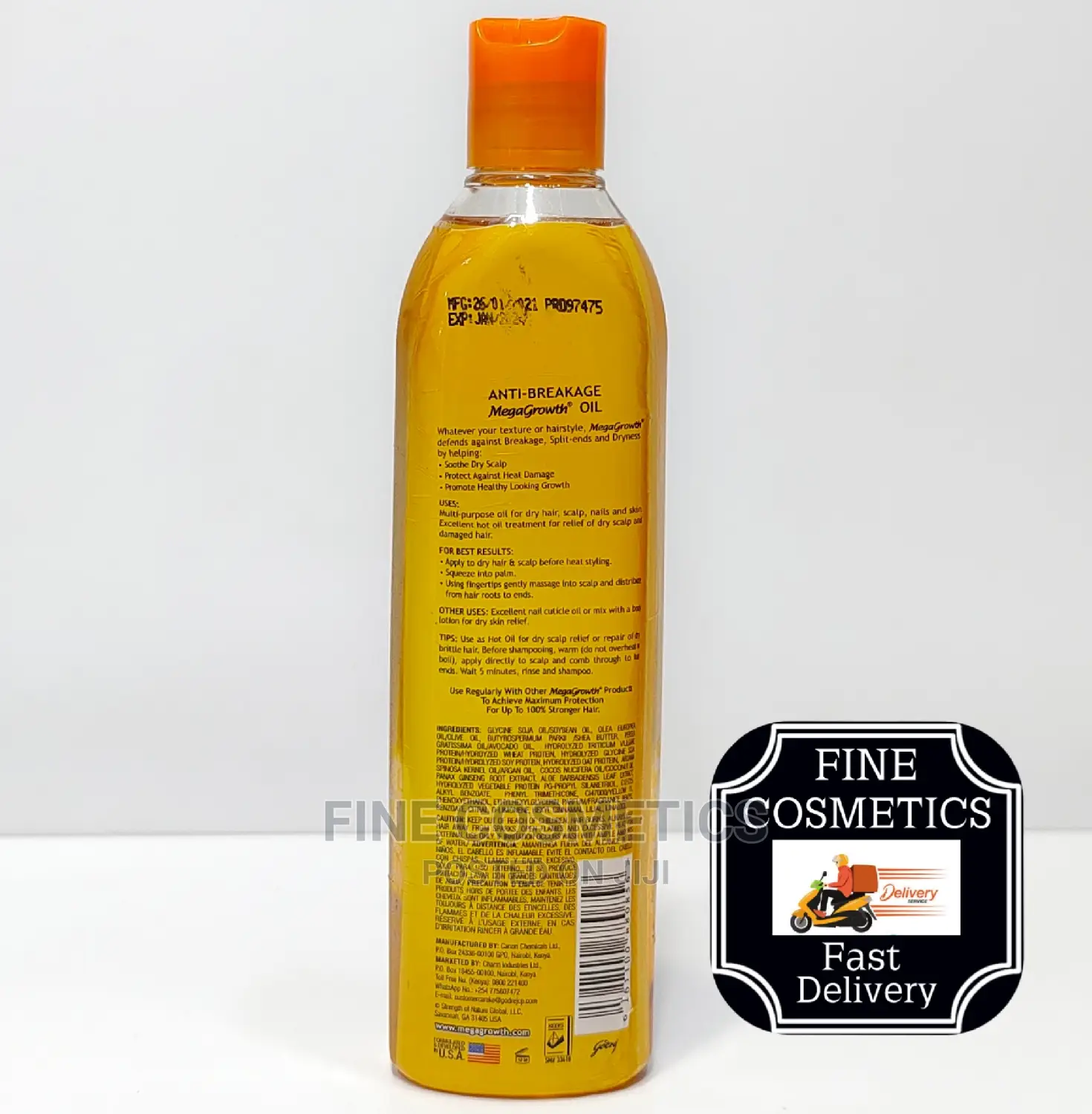 Profectiv Mega Growth Anti-Breakage Hair Growth Oil.