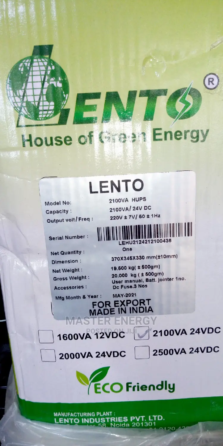2100va Lento UPS Inverter