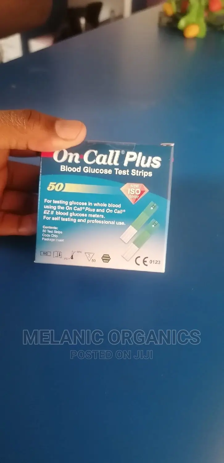 Blood Glucose Test Strips 50 in Number