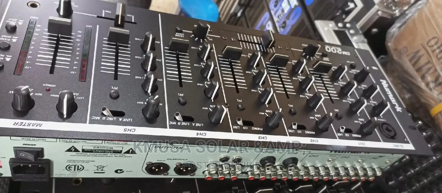 5 Channel Numark DJ Mixer