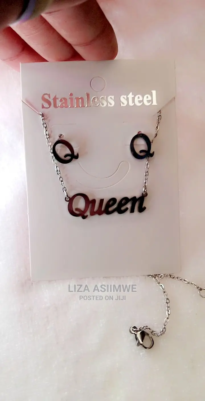 Silver Simple Lady Necklaces Available