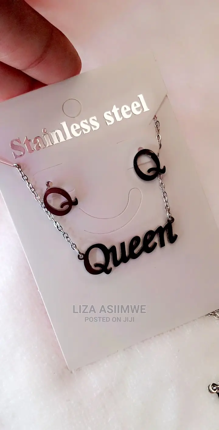 Silver Simple Lady Necklaces Available