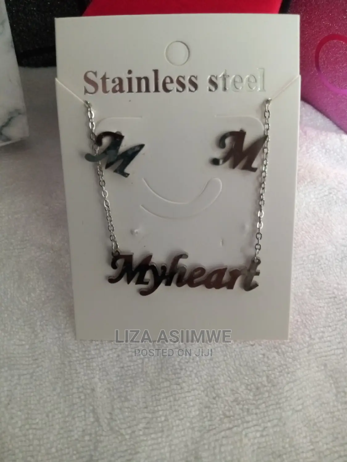 Stainless Steel Simple Necklaces Available