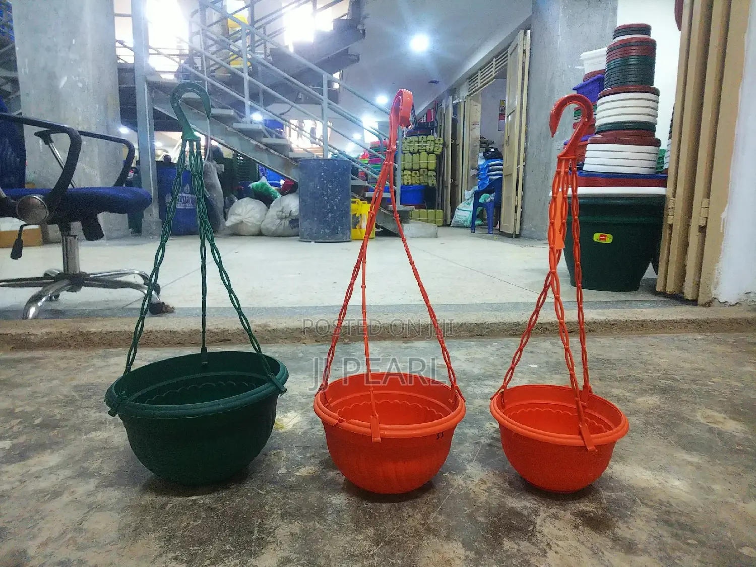 Hanging Plastic Flower Pots