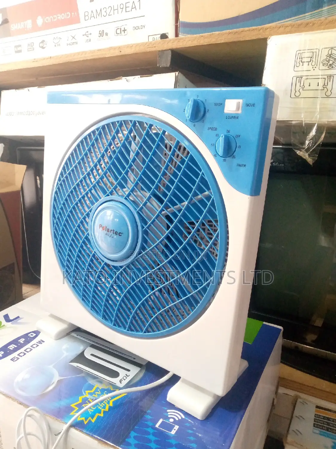 Stand Fan Polartec