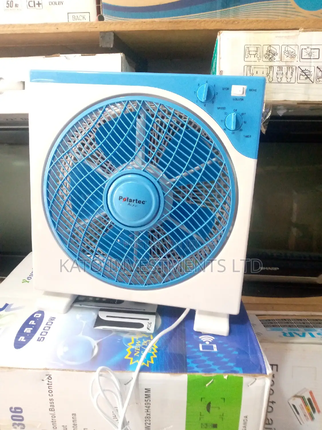 Stand Fan Polartec