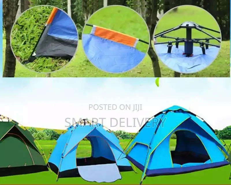 2 to 8 Self Setting Camping Tents