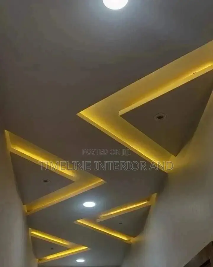 Gypsum Flase Ceilling and Tv Wall Units.