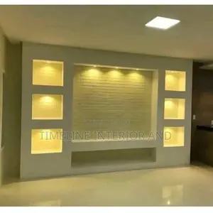 Gypsum Flase Ceilling and Tv Wall Units.
