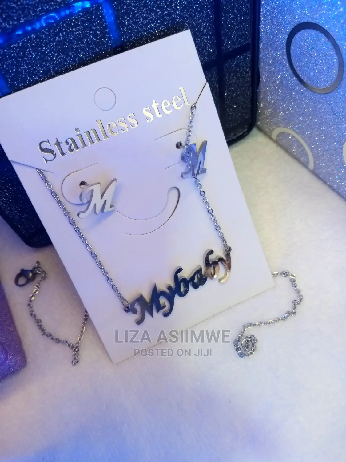 Simple Lady Stainless Steel Necklaces Available