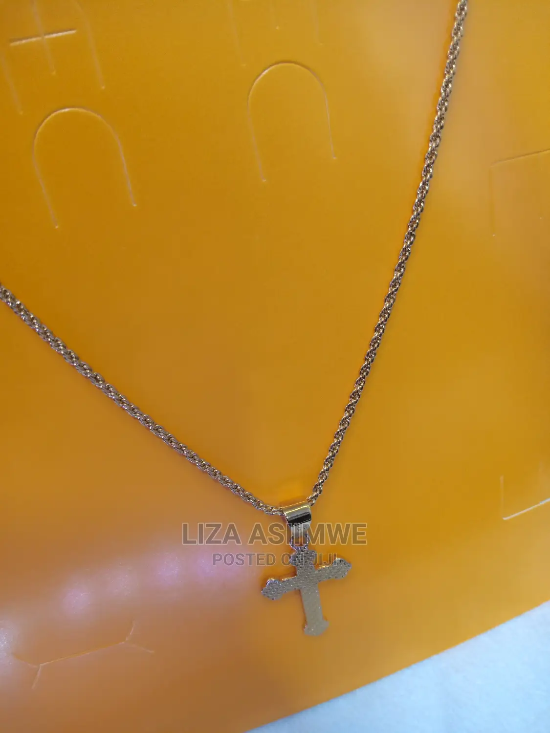 Cross Stainless Steel Necklaces Available