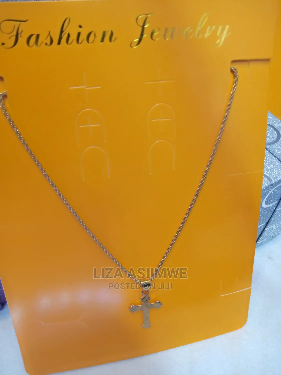 Cross Stainless Steel Necklaces Available