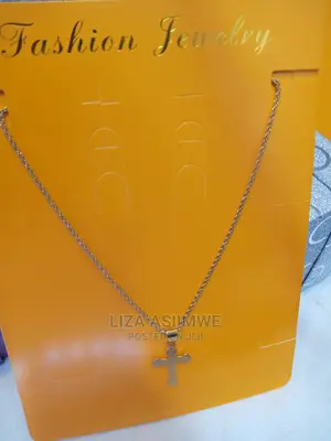 Cross Stainless Steel Necklaces Available