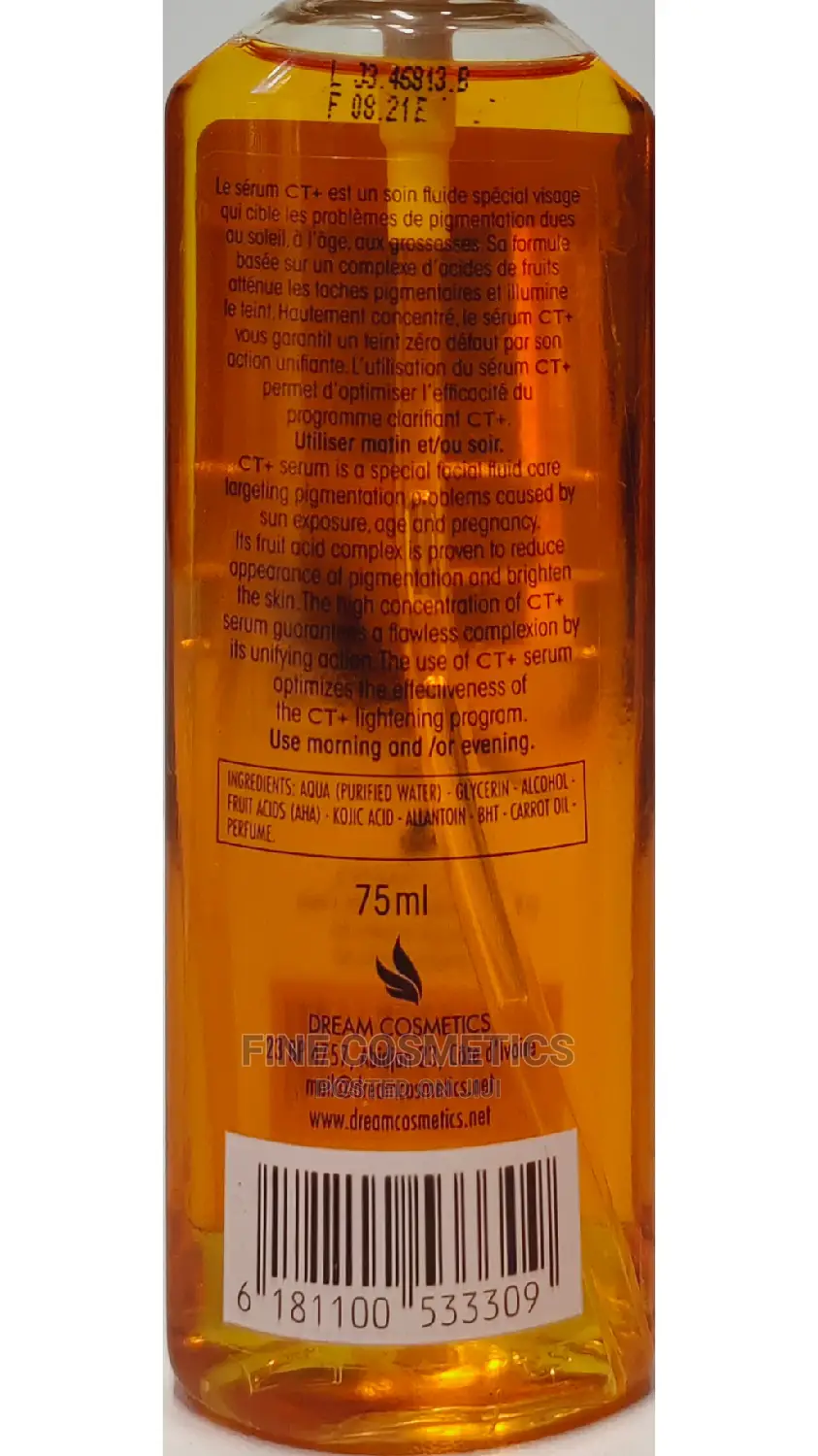 ORIGINAL CT+ Clear Therapy Carrot Intensive Lightening Serum