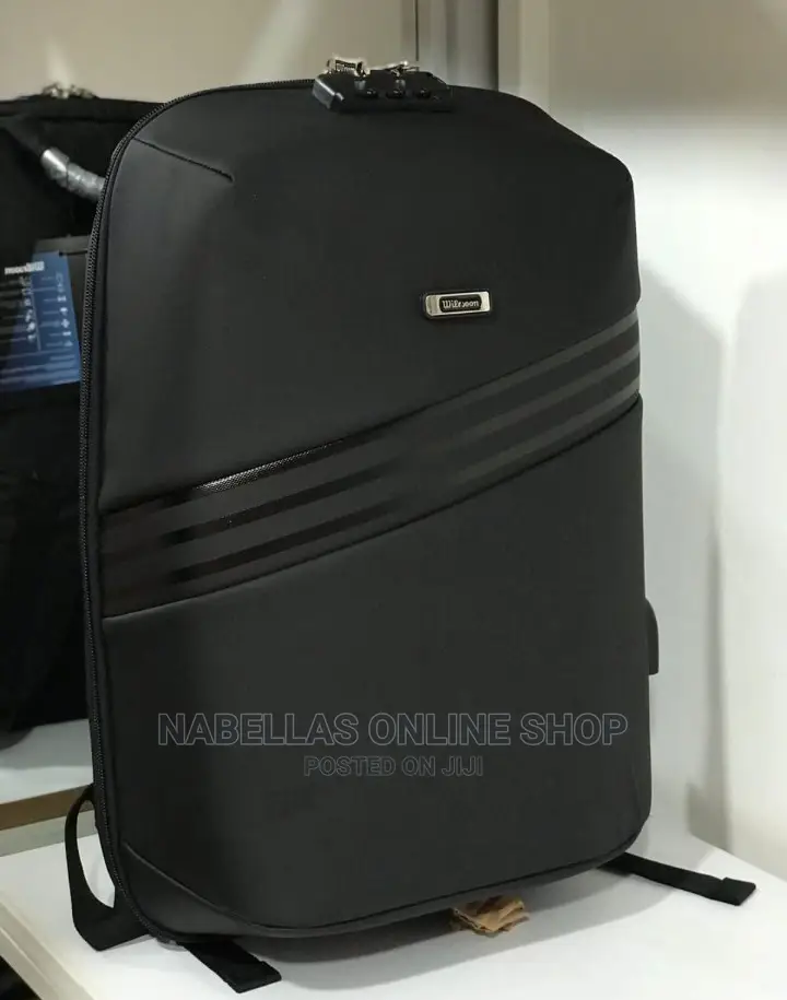 Anti Thefty Laptop Bag Black Latest Design