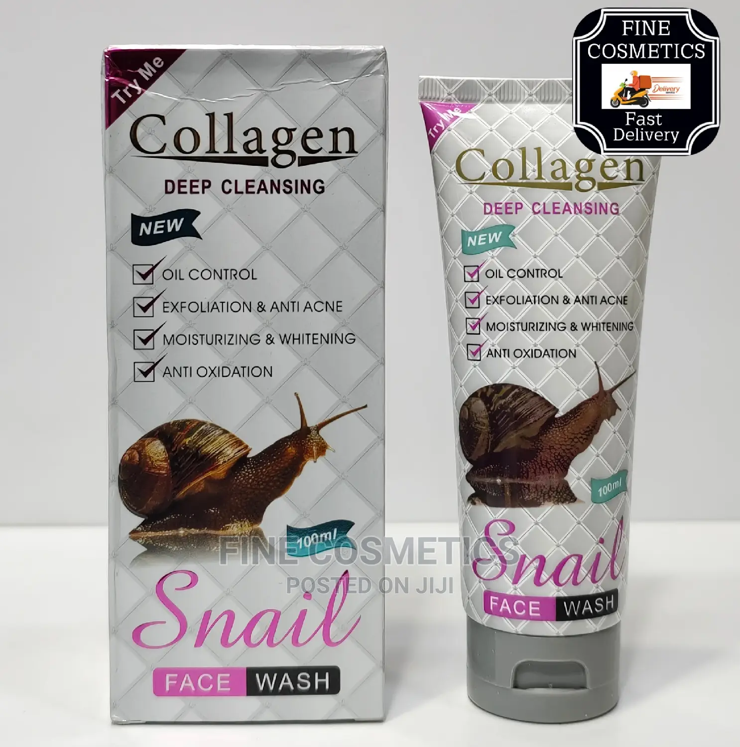 Snail White PLUS Collagen Facial Products.