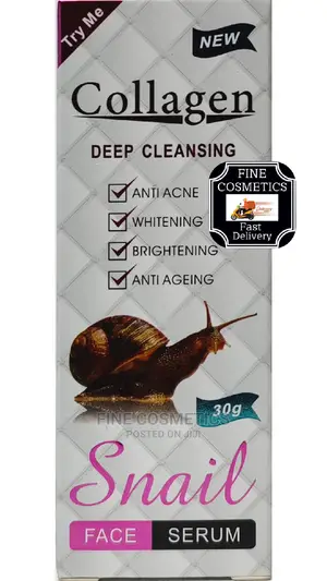 Snail White PLUS Collagen Facial Products.