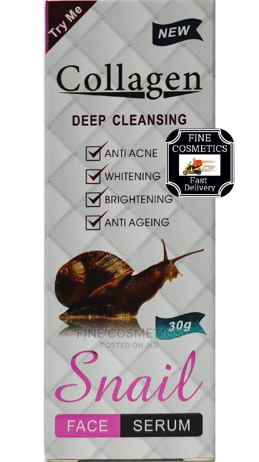 Snail White PLUS Collagen Facial Products.
