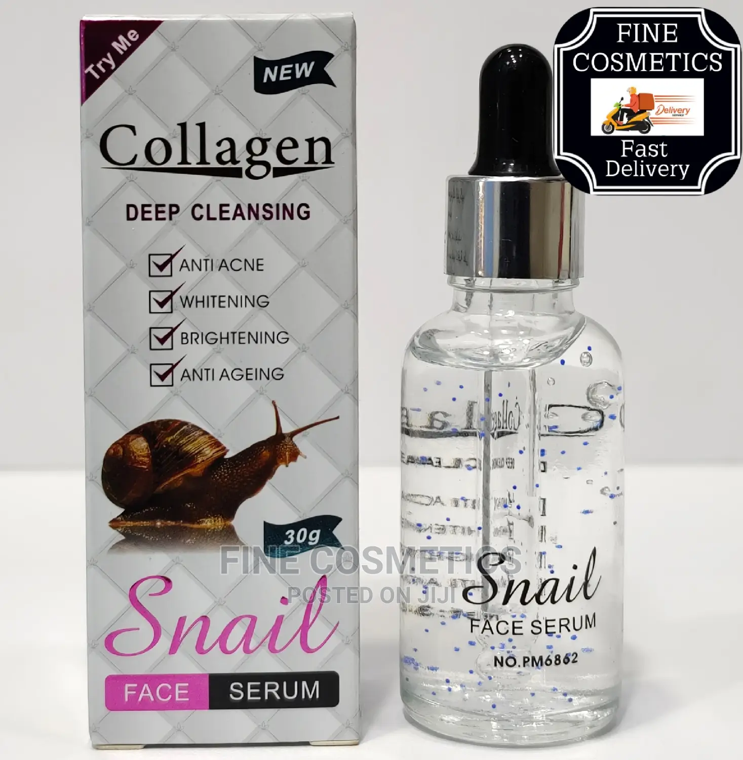 Snail White PLUS Collagen Facial Products.