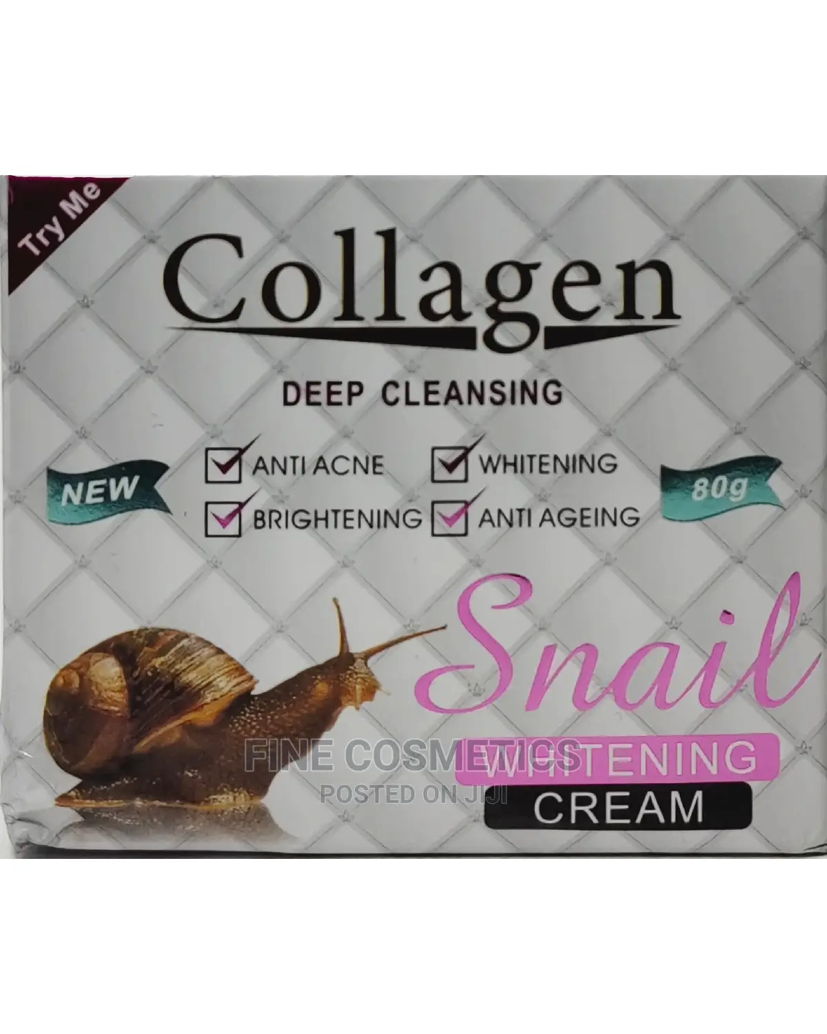 Snail White PLUS Collagen Facial Products.