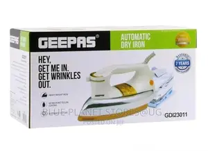 GEEPAS Automatic Dry Irons \\ 1000-1200w \\ GD-123011