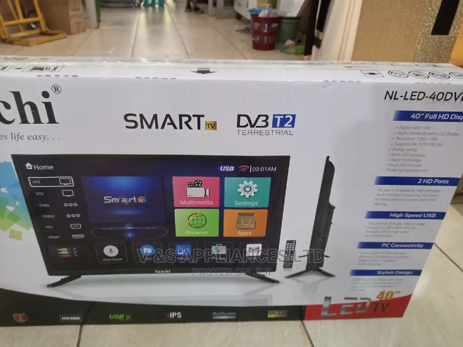 40 Saachi Smart Tv