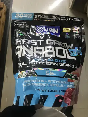 1kg Usn Fast Grow Anabolic Choc / Van