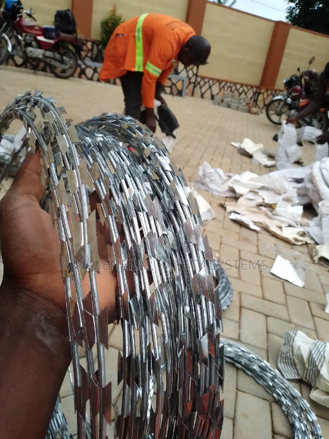 Razor Wire Fencing Hard Stainless Steel NATO Type