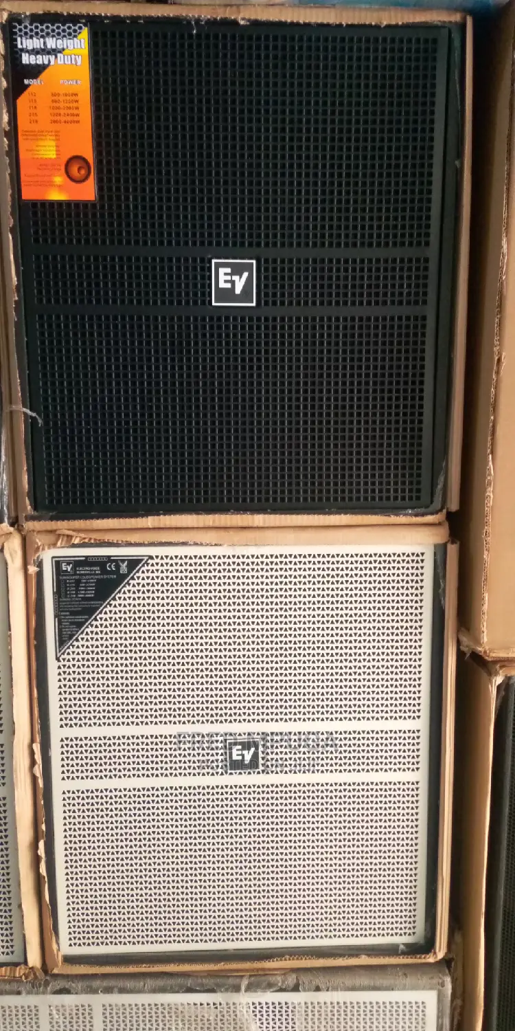 Ev Single Bass Speakers