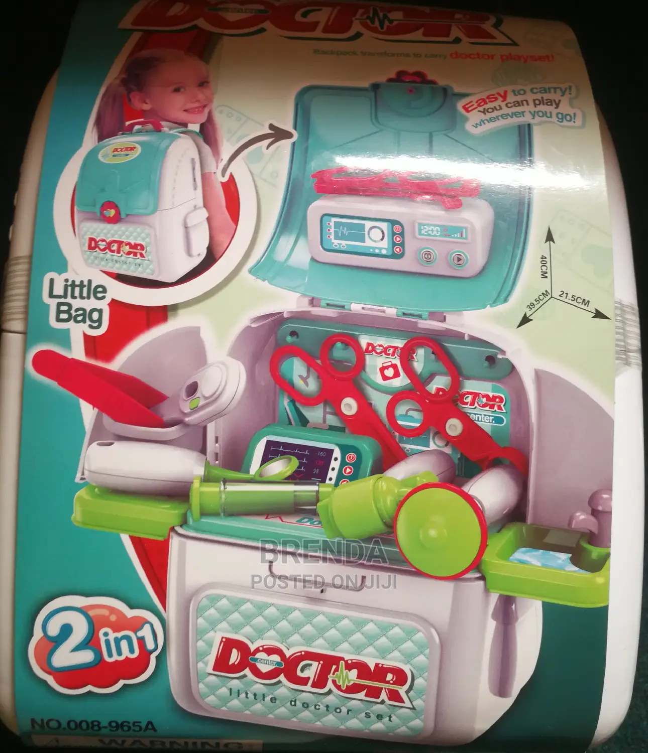 Brand New Doctor Pretend Play Set