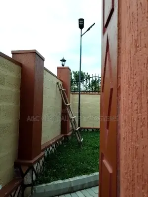 Solar Security Light 100W With Stand Pole