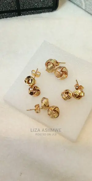 Simple Gold Earpins Available for the Ladies