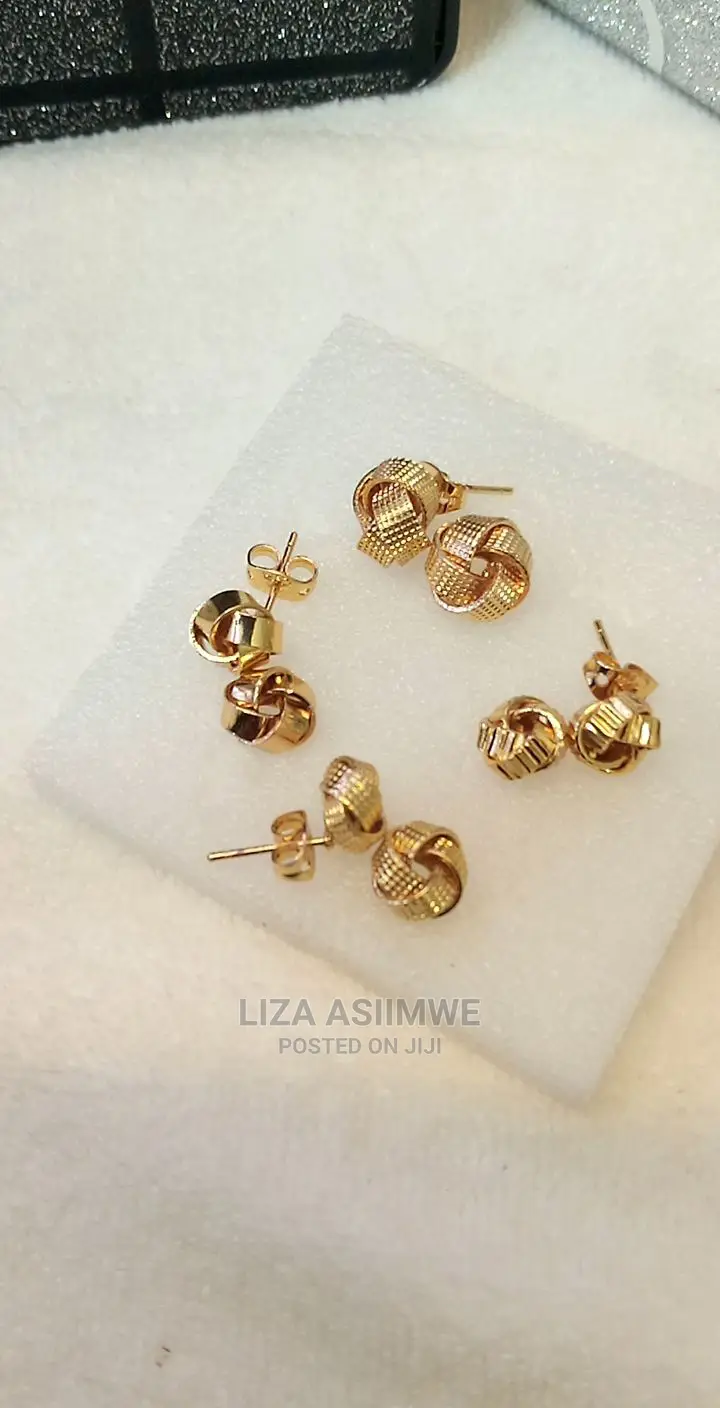 Simple Gold Earpins Available for the Ladies