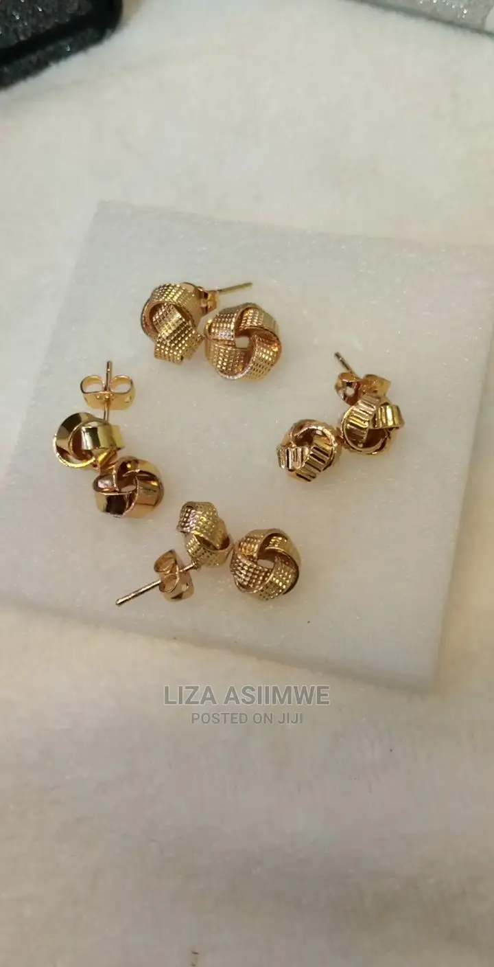 Simple Gold Earpins Available for the Ladies