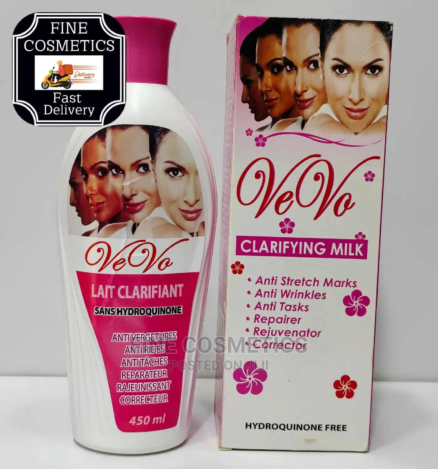Vevo Clarifying Body Milk Lotion in Central Division Skincare, Fine