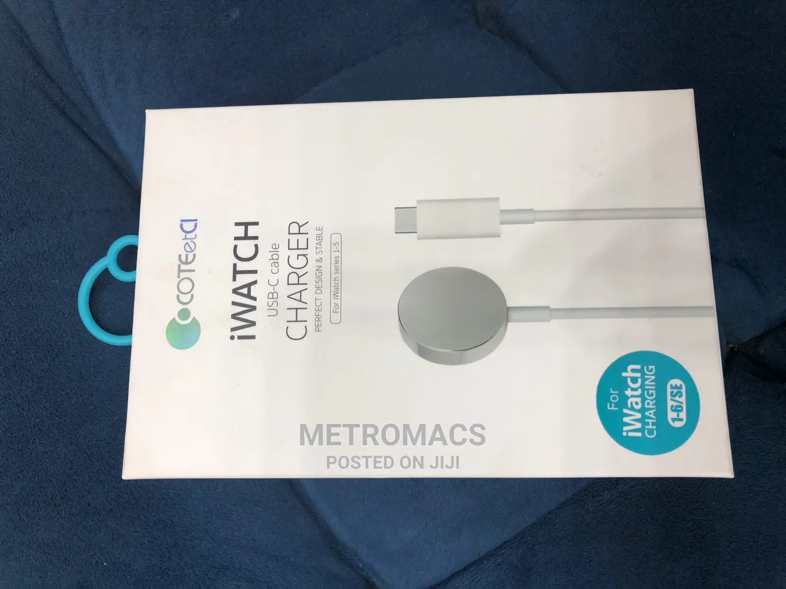 Coteetci Universal USBC Apple Watch Charger Models 1-6 SE