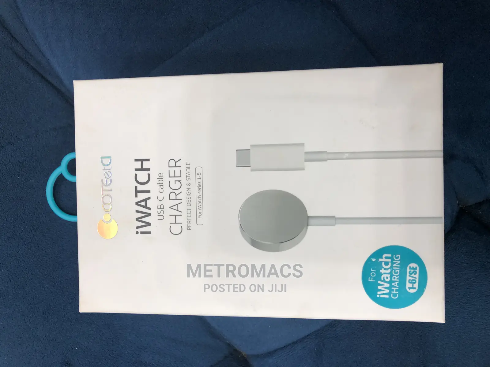 Coteetci Universal USBC Apple Watch Charger Models 1-6 SE