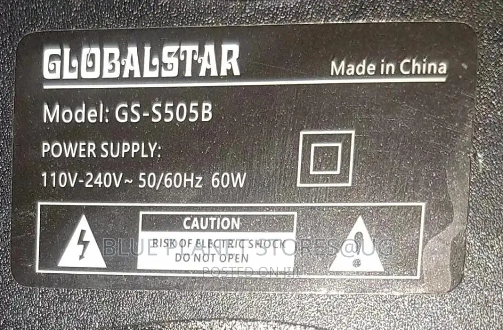 Globalstar [Gs-S505b] 2.1ch (Wired) X-Boom Soundbar System.