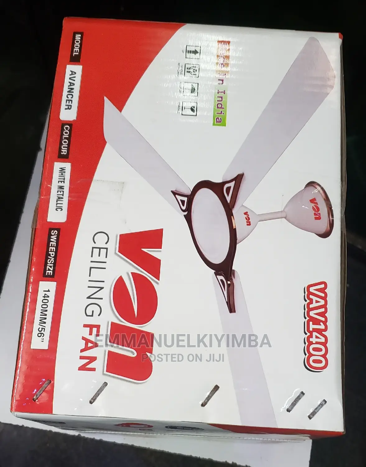 Von Celling Fan India Make