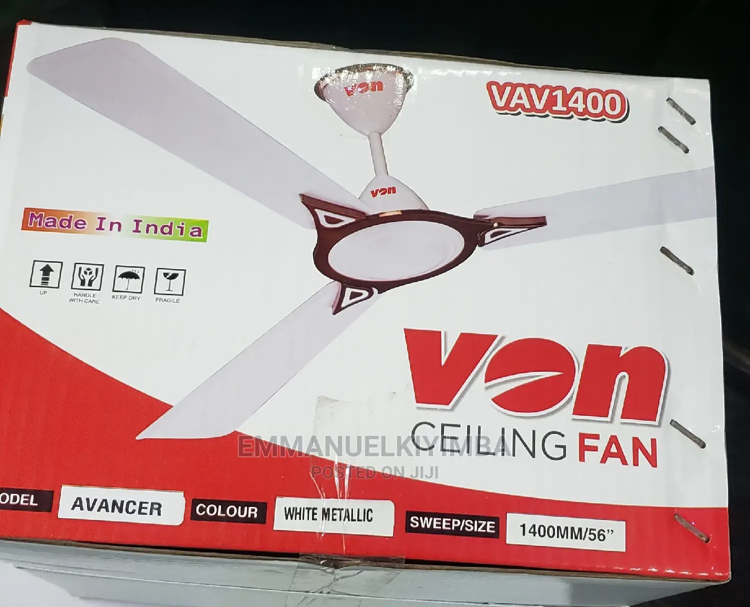 Von Celling Fan India Make