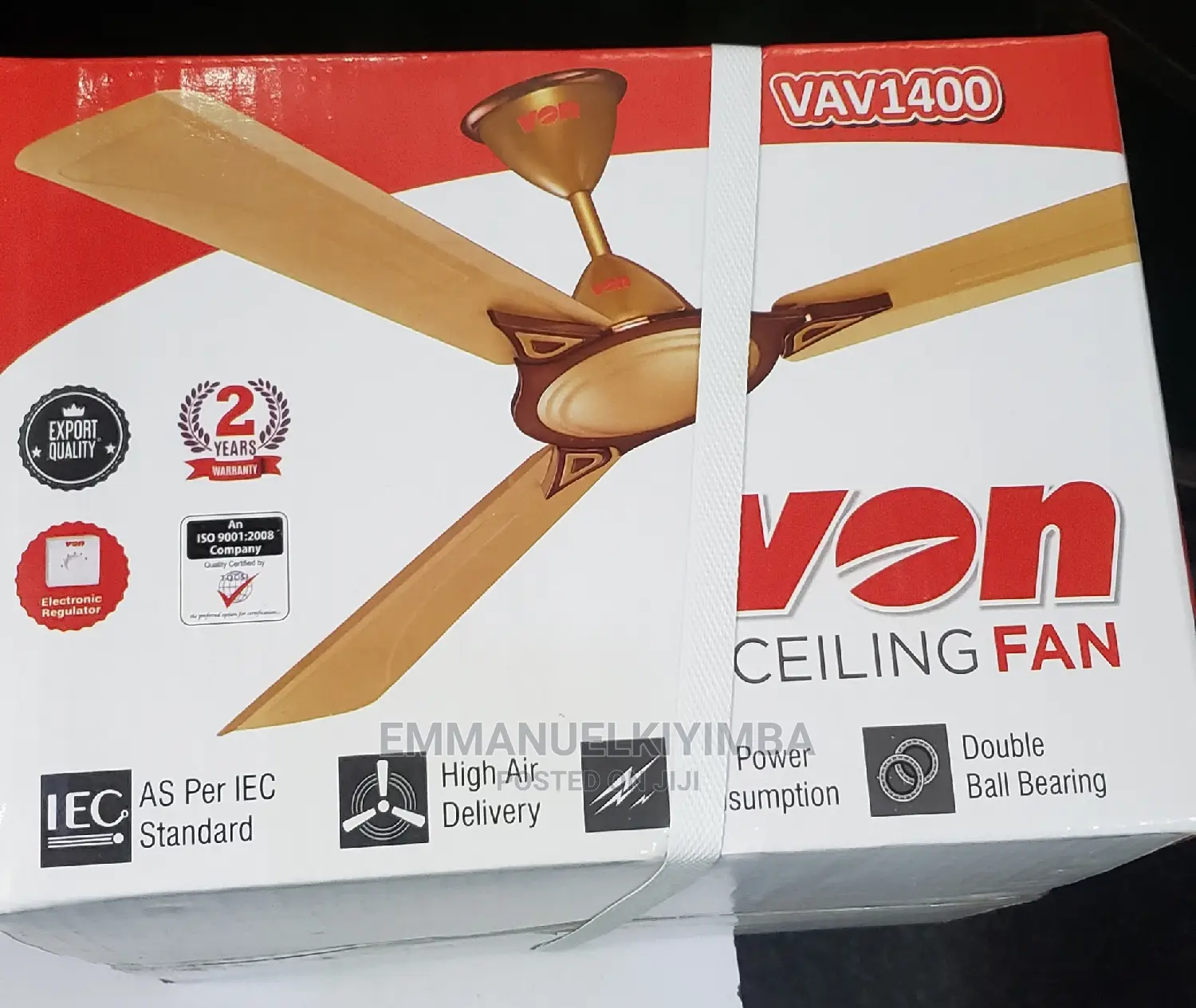 Von Celling Fan India Make