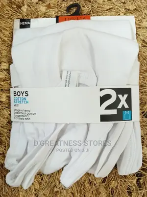 3pcs Cotton Vest