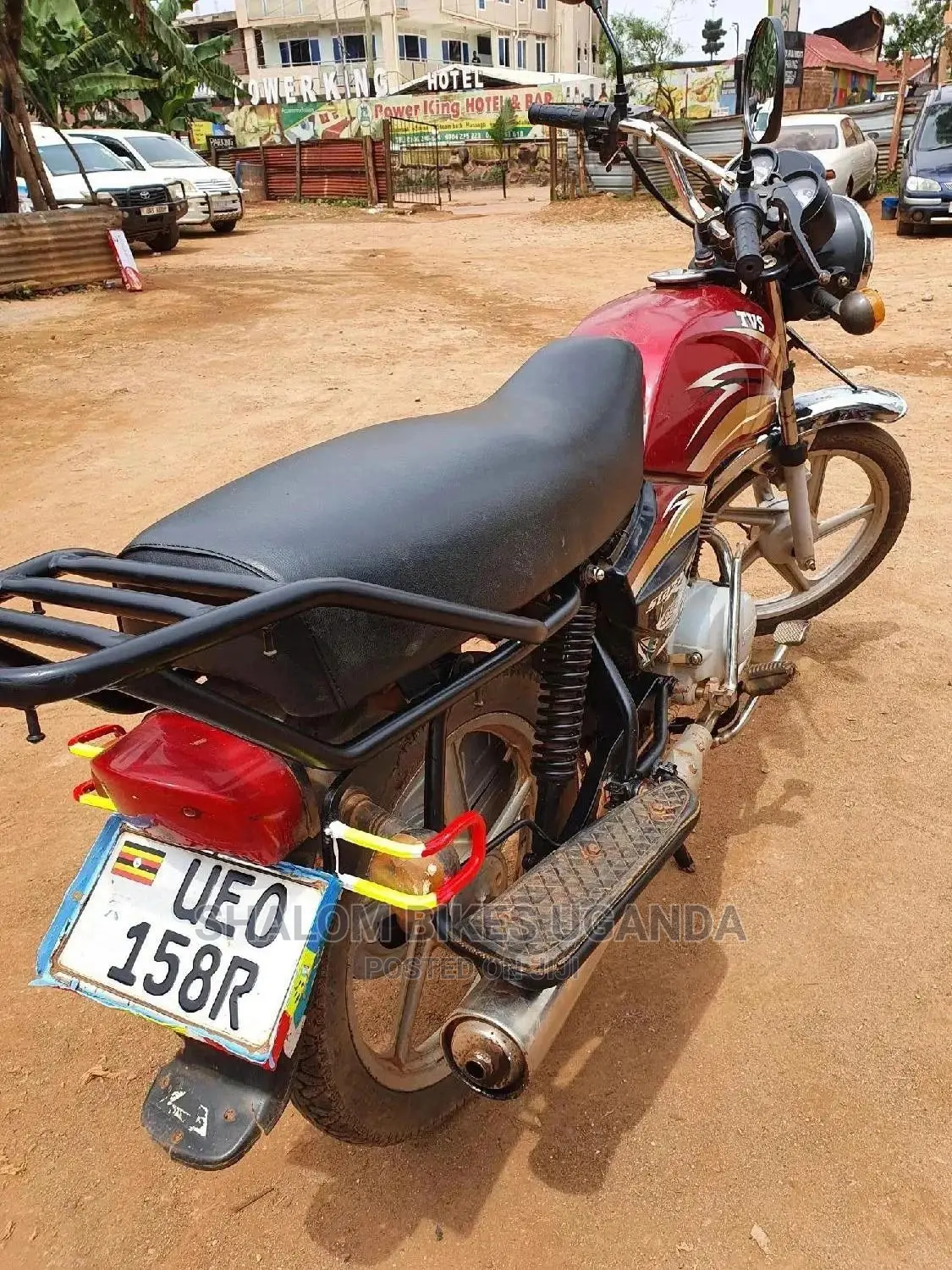 TVS Apache 180 RTR 2019 Red